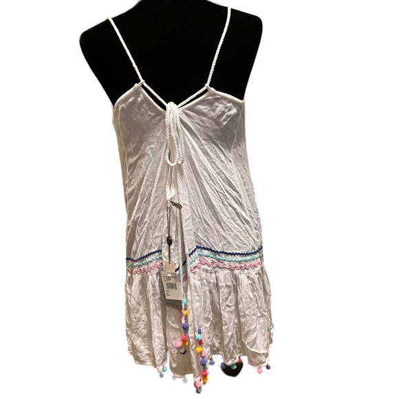 Nanette Lepore White Selina Swim Cover Up - Size Large - Picture 6 of 8
